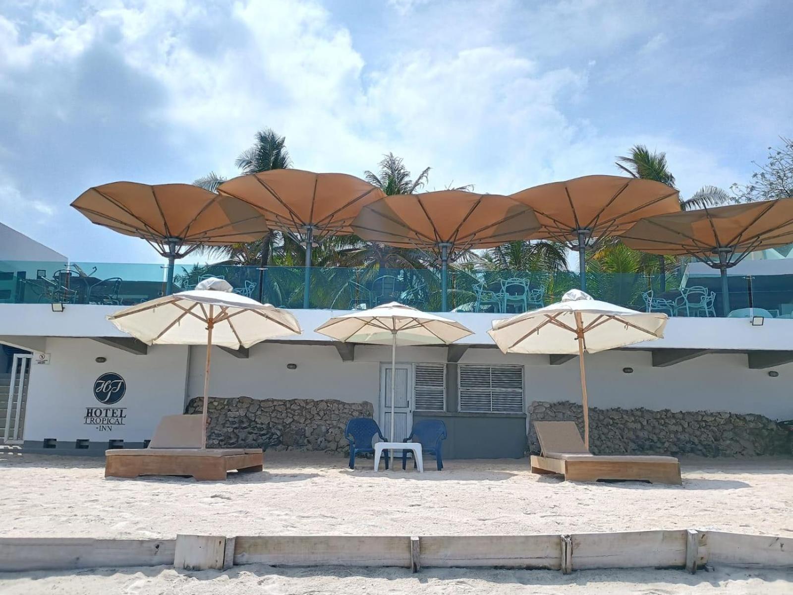 Hotel Tropical Inn Playa de Punta Arena Ngoại thất bức ảnh